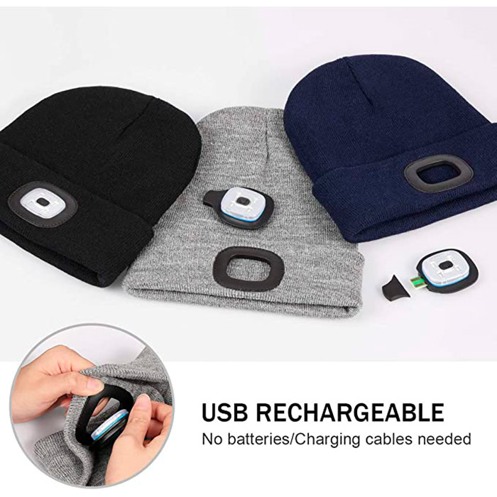 LightBeanie, egy sapka LED lámpával - Image 4