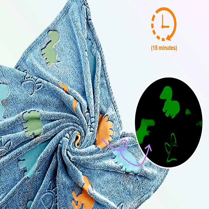LuminousBlanket, a gyerekeknek szóló takaró, amely sötétben világít - Image 4