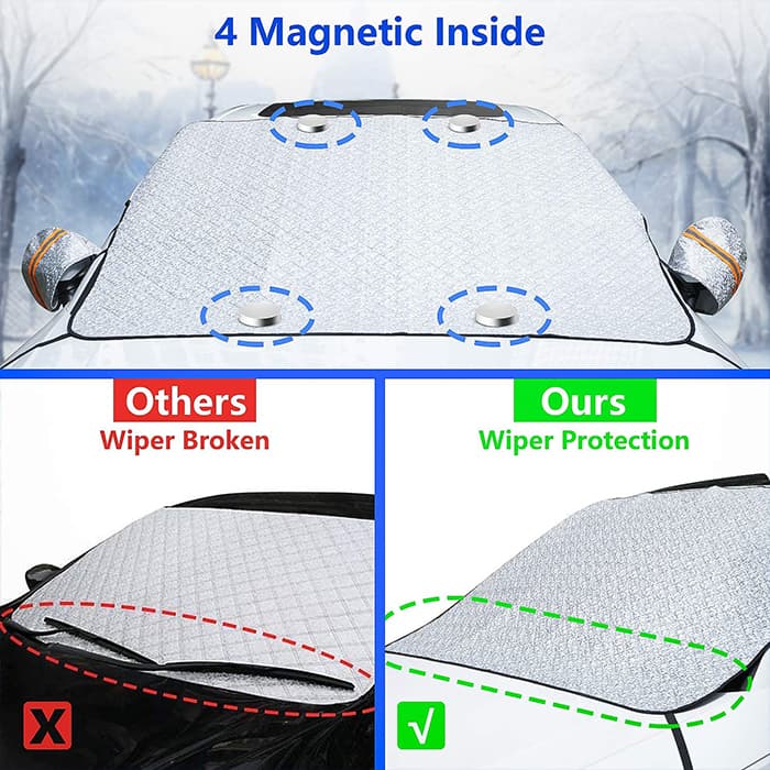 MagneticCarCover, szélvédő takaró mágnesekkel - Image 2