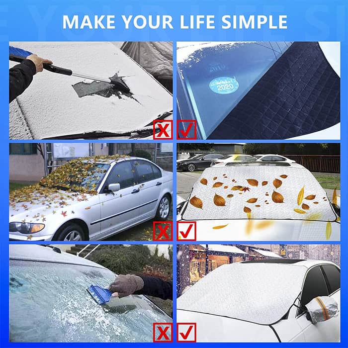 MagneticCarCover, szélvédő takaró mágnesekkel - Image 3