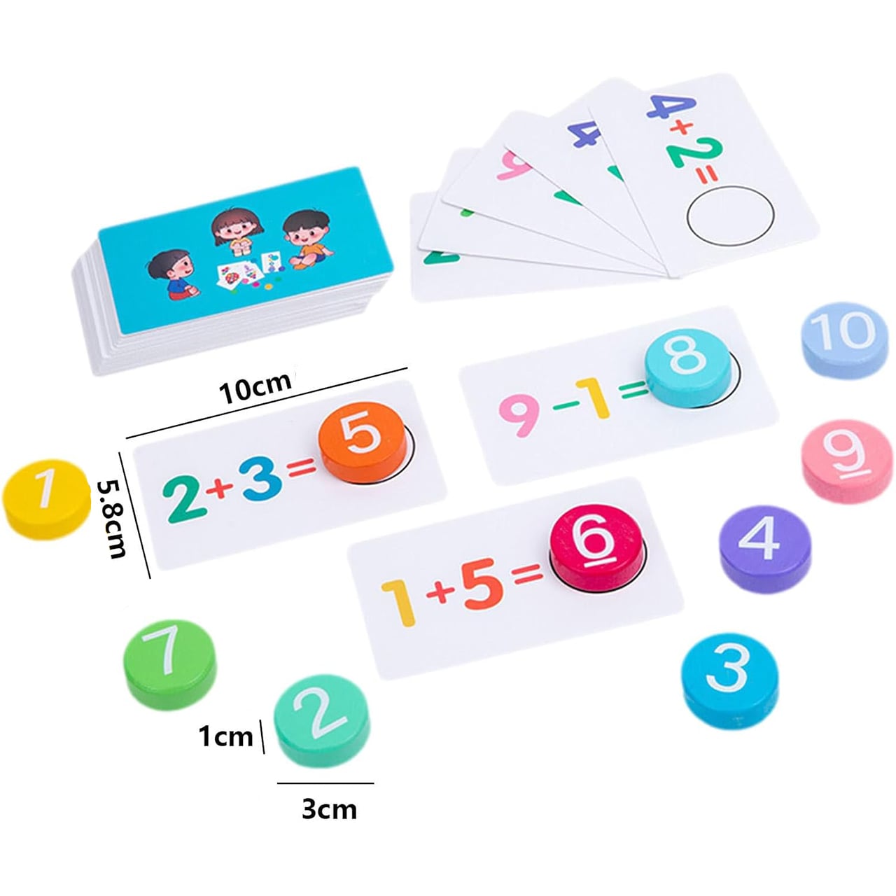 MathCards, egy oktatási játék az összeadás és kivonás tanulásához - Image 6