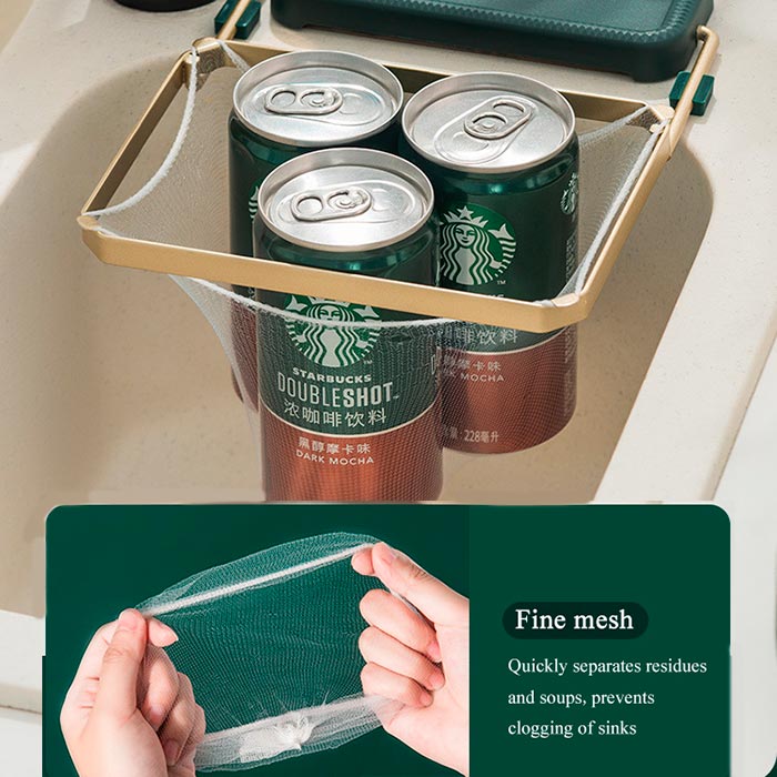 MeshBags, hálós zsákok a mosogatóba kerülő ételek felfogására (200 db) - Image 3