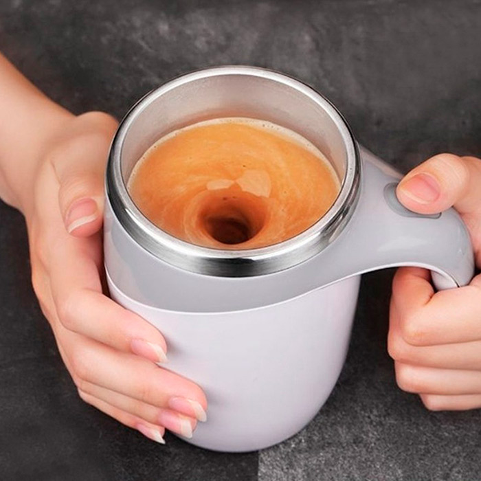 MixMug, termo pohár keverő gombbal - Image 5