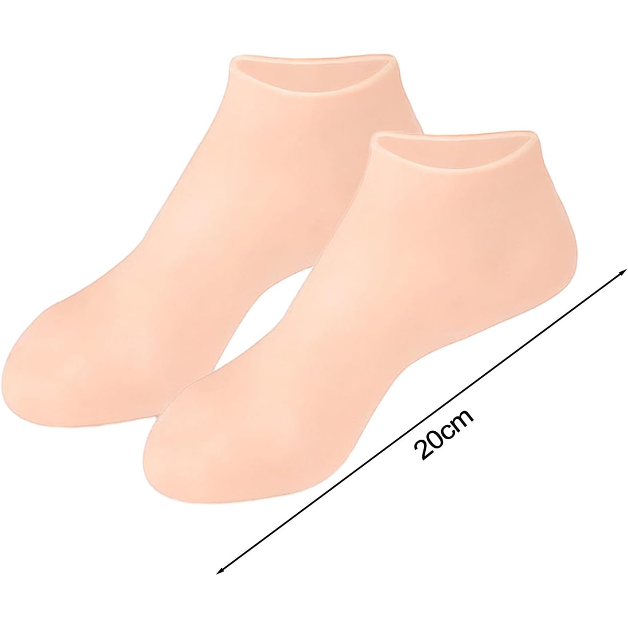 MoistMask, hidratáló szilikon lábápoló zoknik - Image 4