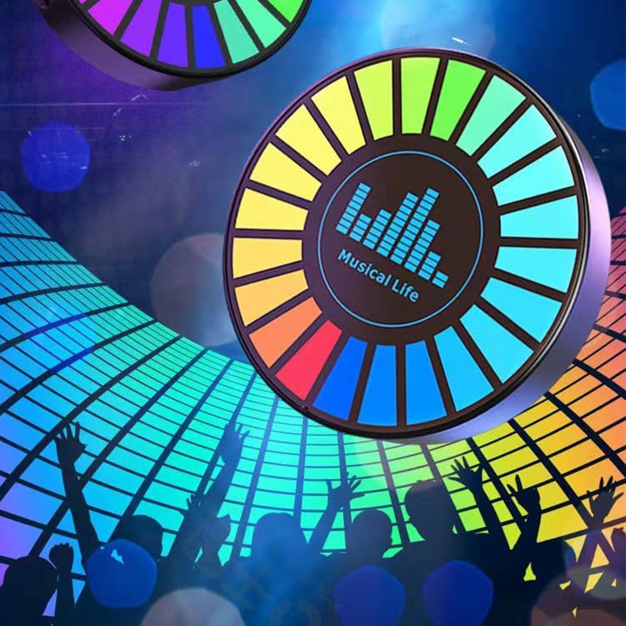 MusicRider, egy dekoratív fény, amely a zene ütemére villog - Image 4