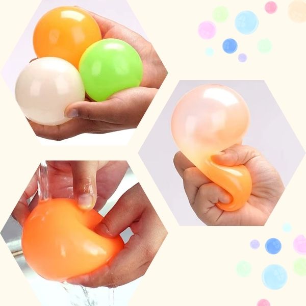 NEONBALLS, Világító stresszlabdák GlowBuddies - Image 5