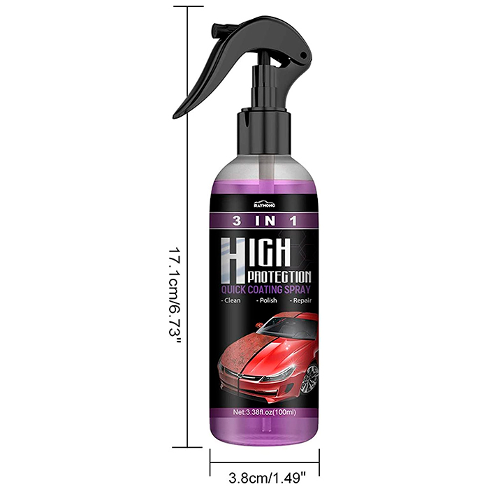 NanoSpray, 3 az 1-ben autóvédő spray - Image 2