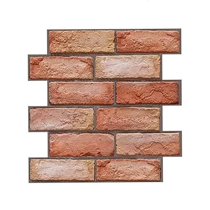 NewYorkWall, narancssárga tégla motivumú öntapadós falmatrica (10 db.) - Image 2