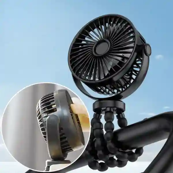 Octy, mini ventilátor rugalmas állvánnyal - Image 10