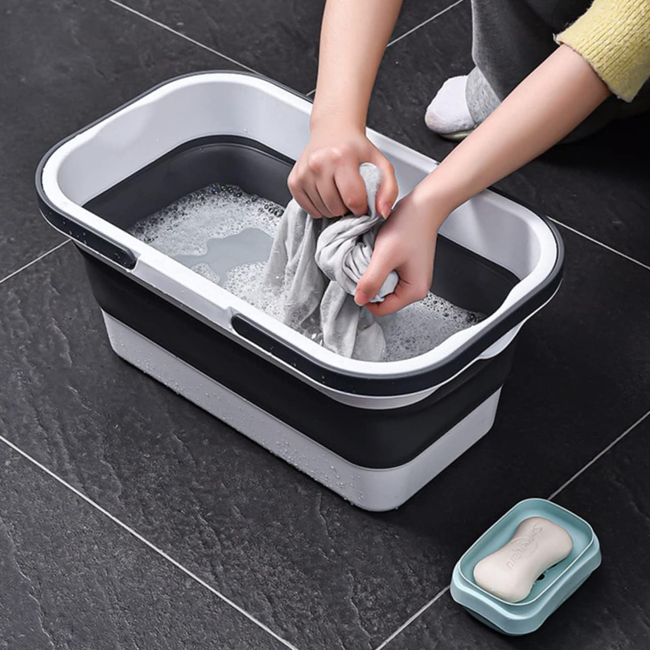 Pail, összecsukható vödör a könnyű tisztításhoz - Image 7