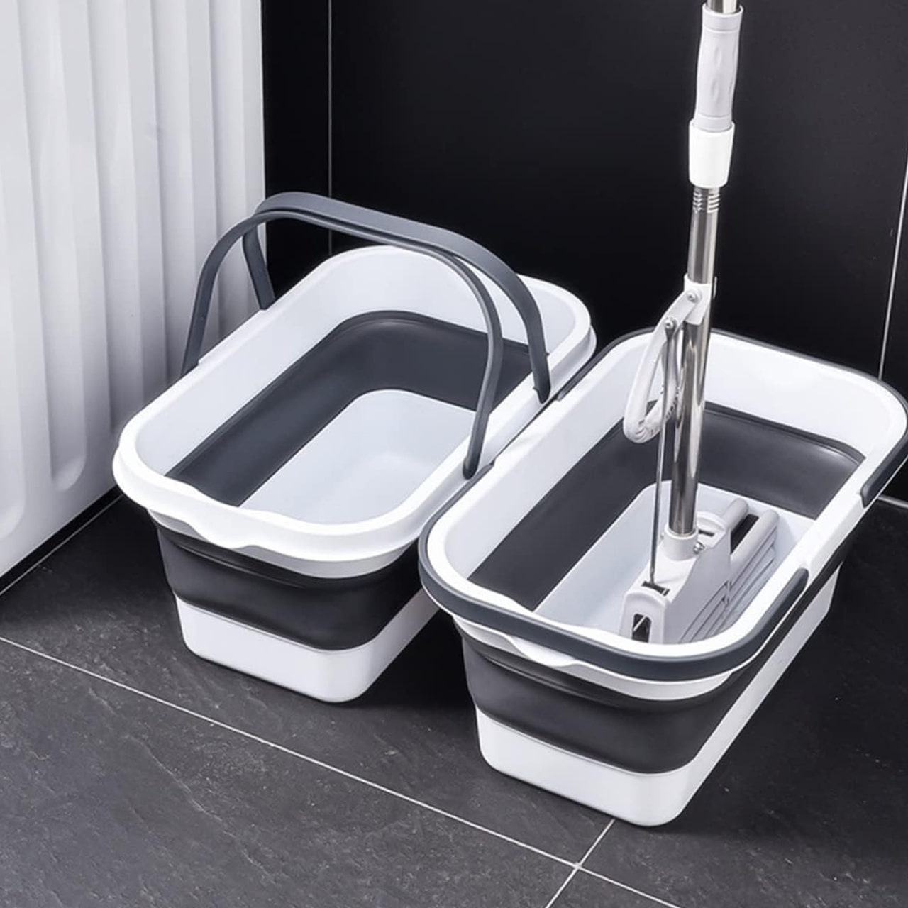 Pail, összecsukható vödör a könnyű tisztításhoz - Image 9