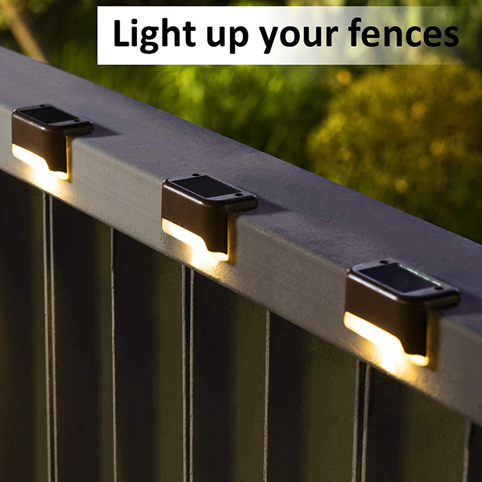 PatioLights, 4 részes vízálló, napelemes kerti LED lámpa készlet - Image 7