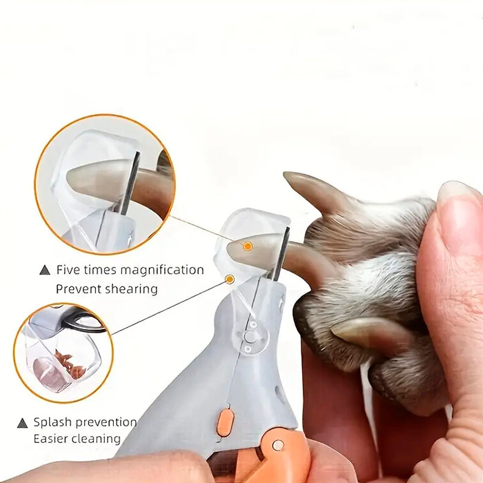 PawGloTrim, LED fényes körömvágó fogó - Image 4