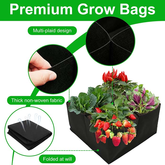 Pocket4Garden, hordozható kertágyás 4 különálló rekesszel - Image 10