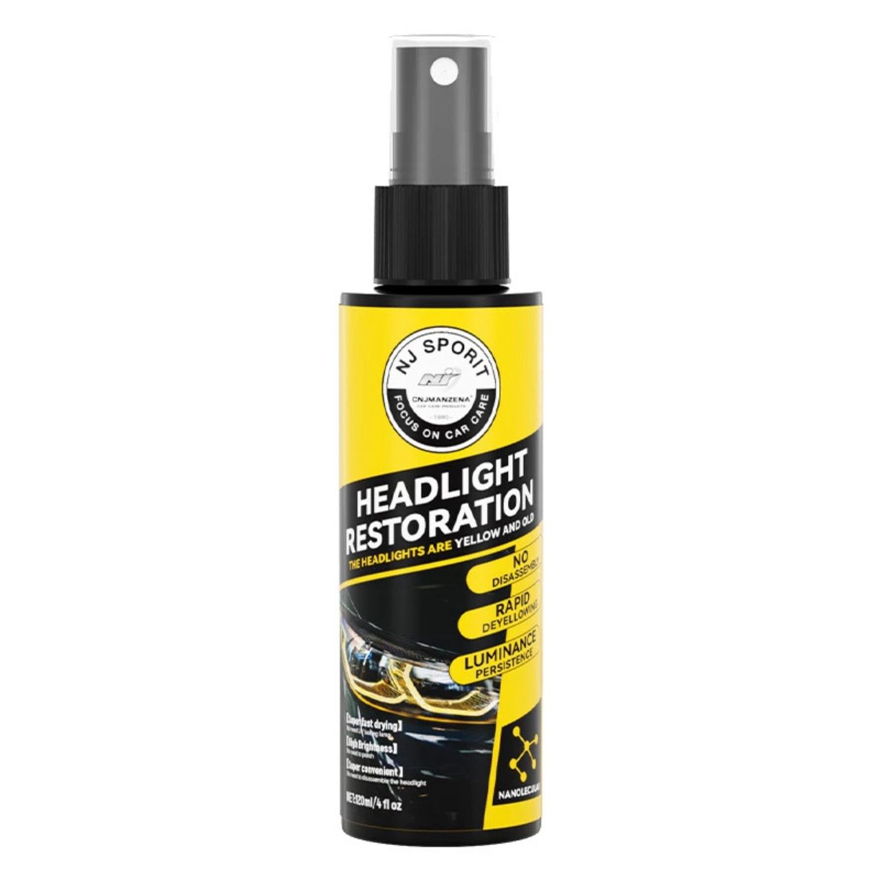 PolishSpray, autó fényszóró spray - Image 3