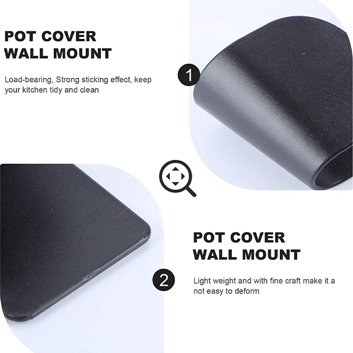 PotSpot, tartókészlet egy rendezett és átlátszó konyhához (4 fedőhöz) - Image 9