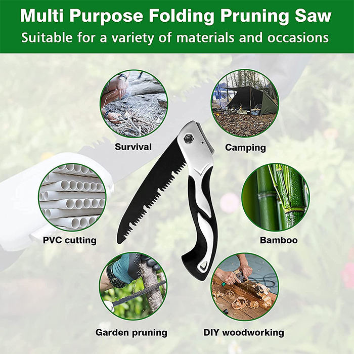 PruningSaw, összecsukható kerti fűrész fákhoz és cserjékhez - Image 9