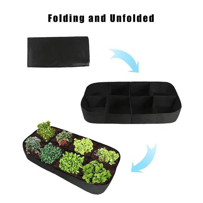 RaisedGarden, hordozható kerti ágyás 8 különálló rekesszel - Image 3