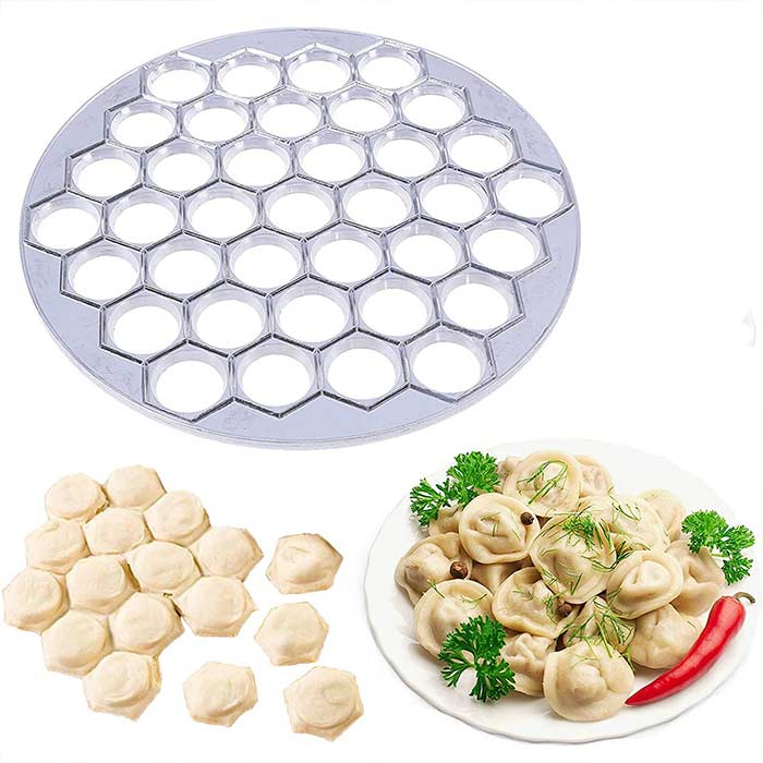 A tészta forma sokoldalú használatra alkalmas - ravioli, qyoza, gnocchi, keksz stb...