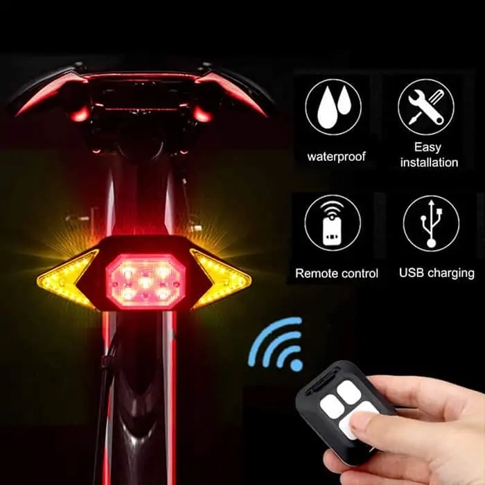 RearLightIndicator, kerékpáros irányjelző vezeték nélküli távirányítóval - Image 6