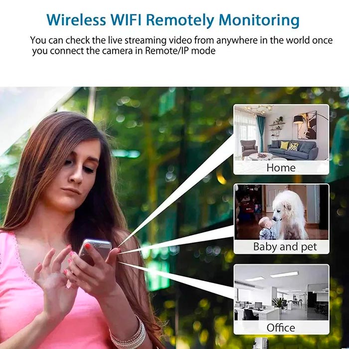 RemoteCam, mini WiFi biztonsági kamera - Image 9