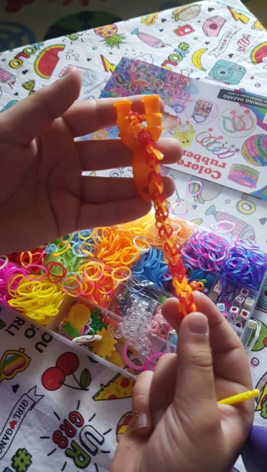 RubberBands egy készlet karkötők, medálok és egyéb kiegészítők készítéséhez - Image 9
