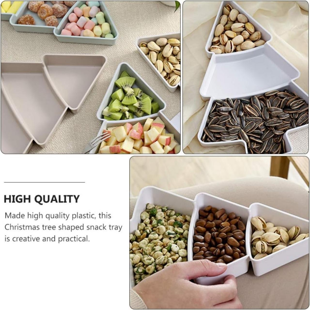 ServingTray, karácsonyi tálalótálca fenyőfa alakban - Image 6