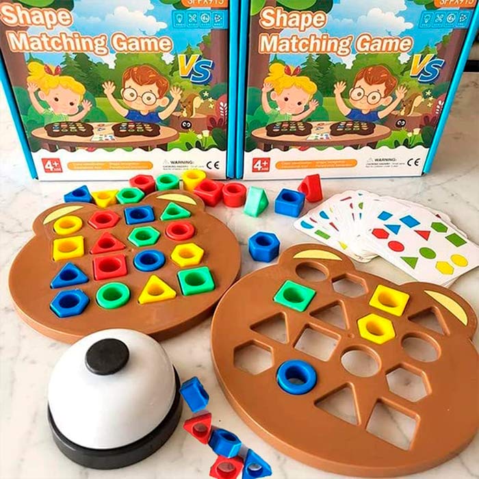 ShapeMatchingGame, egy gyermek társasjáték, ahol a gyerekek megtanulják a formákat és a színeket. - Image 3