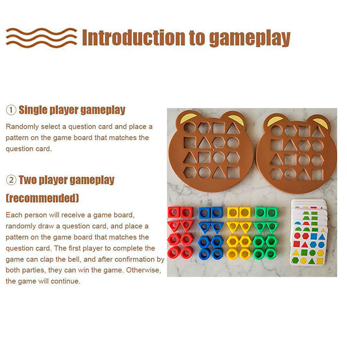 ShapeMatchingGame, egy gyermek társasjáték, ahol a gyerekek megtanulják a formákat és a színeket. - Image 6