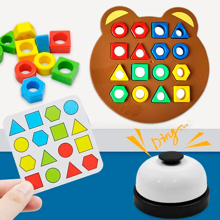 ShapeMatchingGame, egy gyermek társasjáték, ahol a gyerekek megtanulják a formákat és a színeket. - Image 8