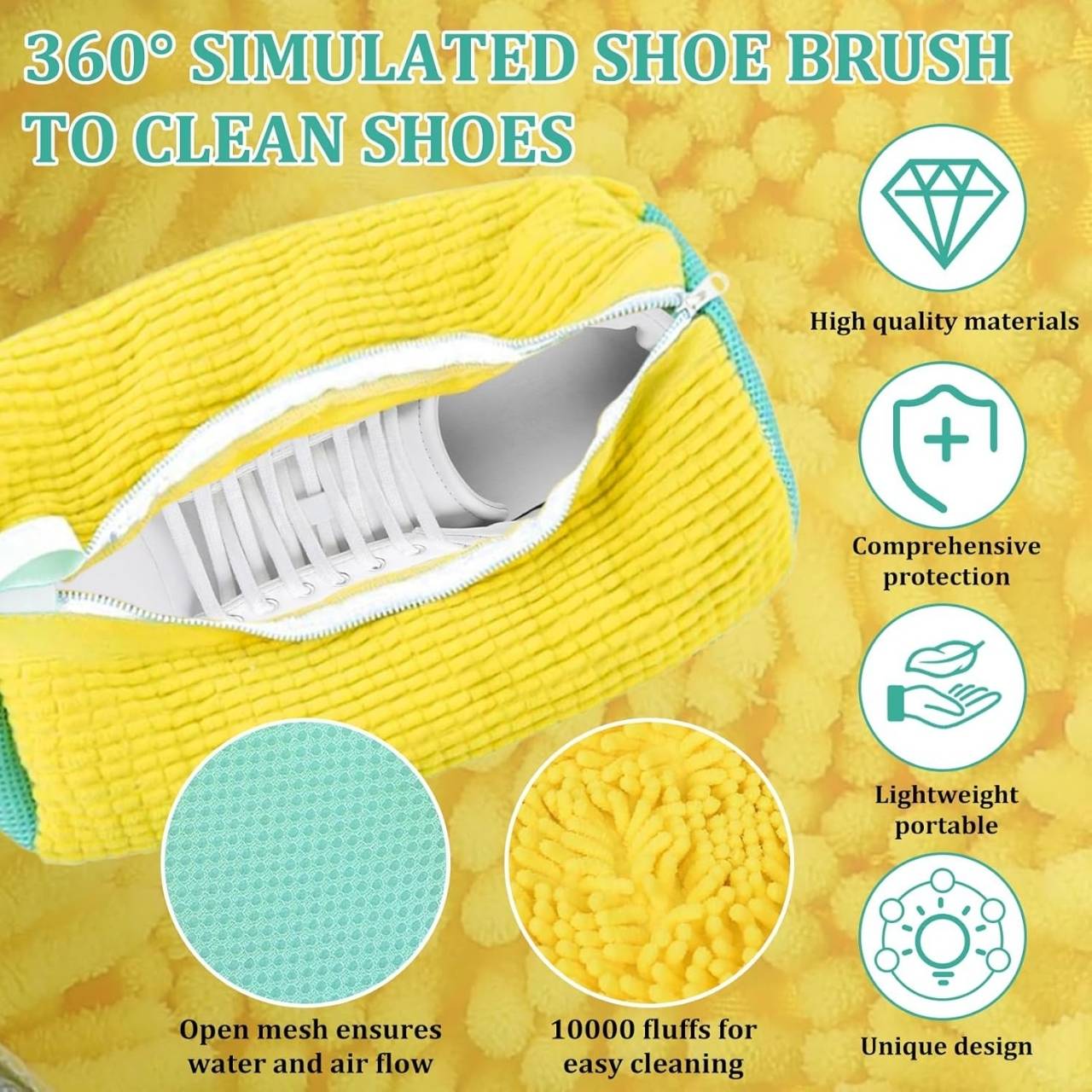 ShoeWash, egy mosható cipőtisztító zsák - Image 7