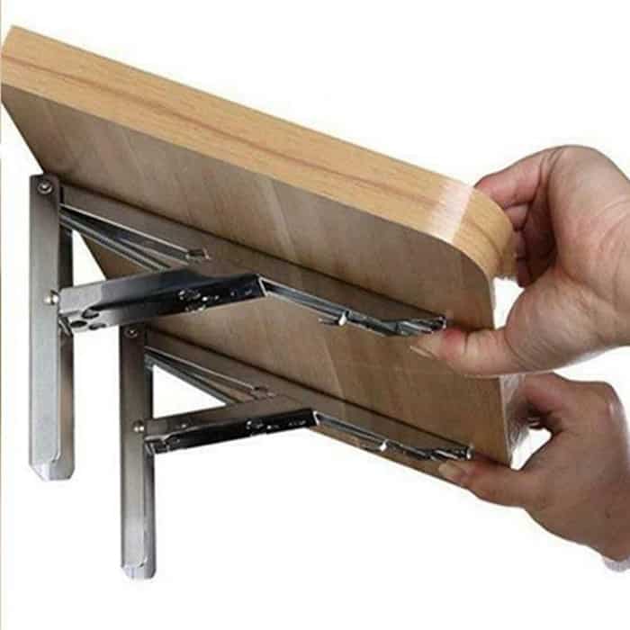 SimpleBracket, összecsukható konzol polcokhoz és bútorokhoz (2 darab) - Image 5