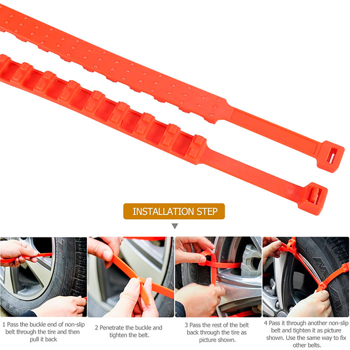 SkidStop, anti-slip tyre ties (10 db) - Image 7