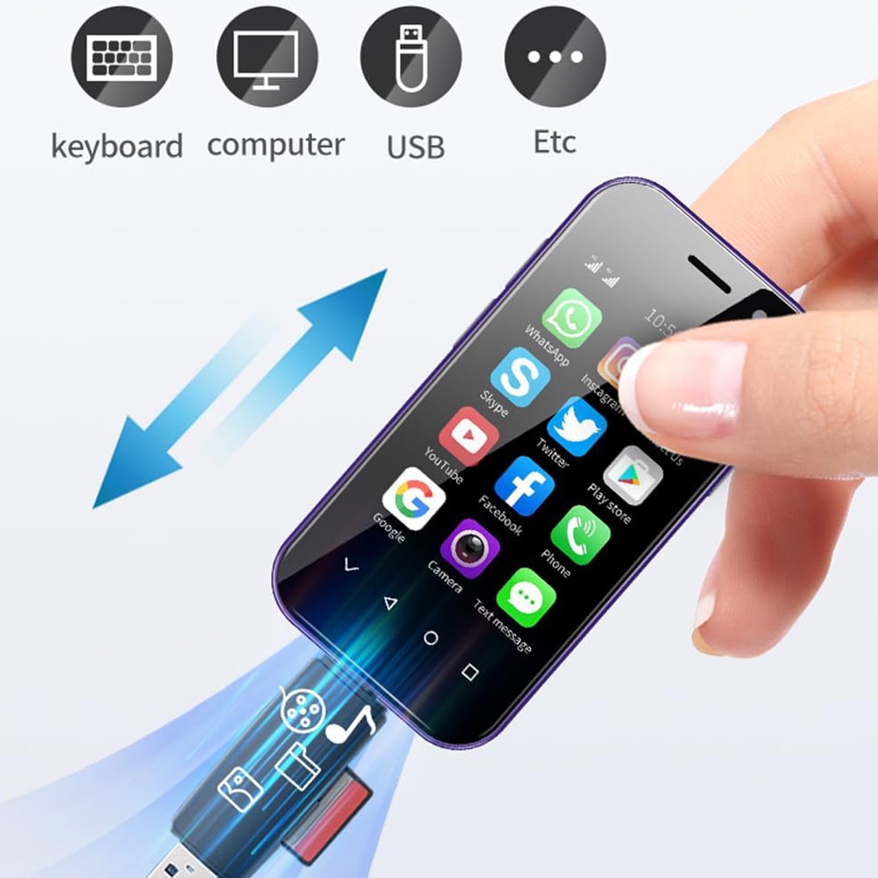 SmartPhone, mini okostelefon - Image 4