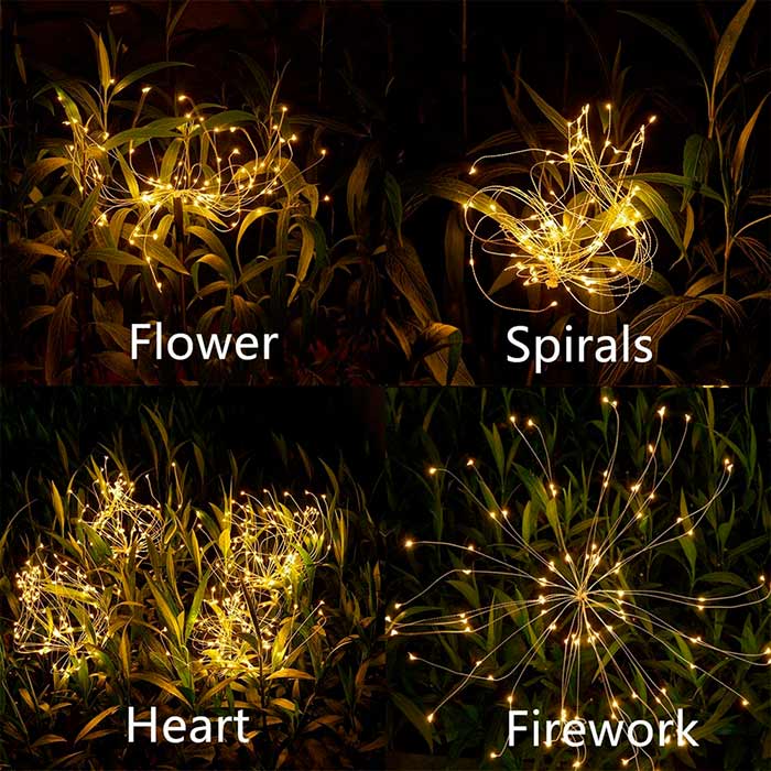 SolarFireworkLamp, napelemes lámpa (90 LED) - Image 9