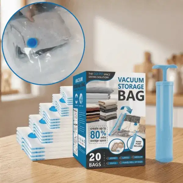 Vákuumos tárolózsák ruhákhoz, SpaceBags