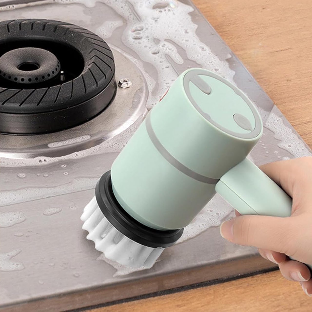 Spinny, a többcélú elektromos tisztítószivacs 360°-os forgófejjel - Image 8