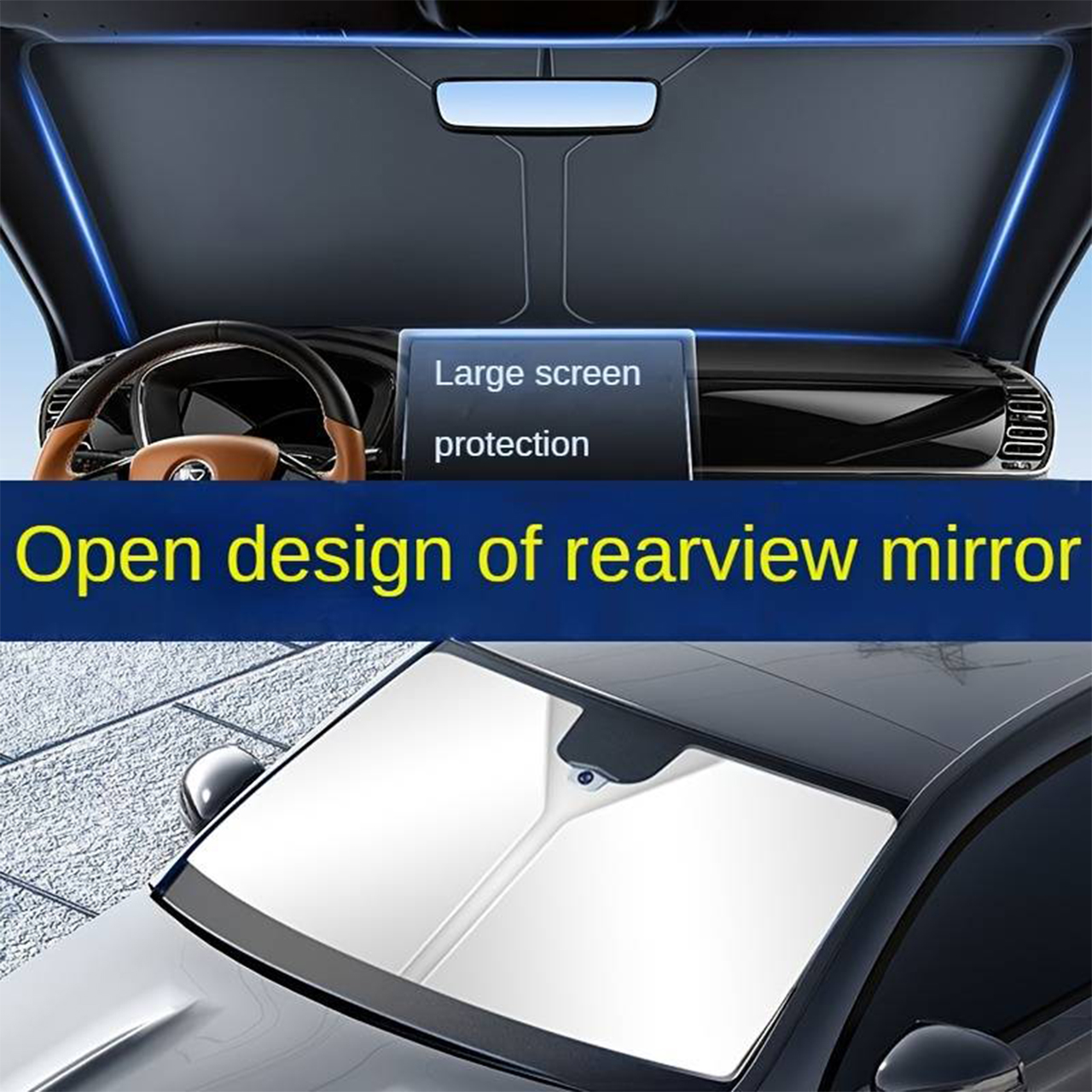 SunVisor, visszahúzható autószélvédő napellenző - Image 7