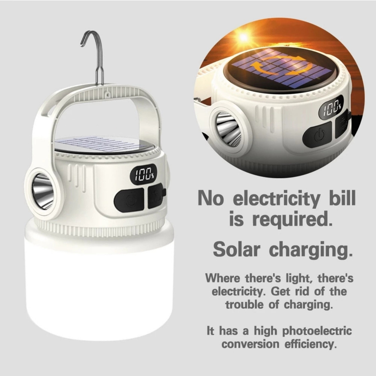 SuperBulb, ED Solar Light és Töltő Egy Eszközben - Image 5