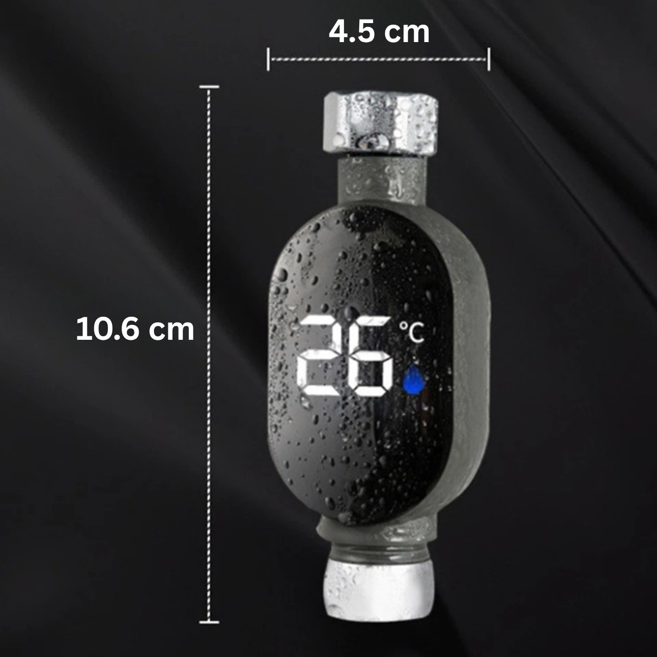 ThermFlow, az intelligens LED zuhanyhőmérő - Image 2