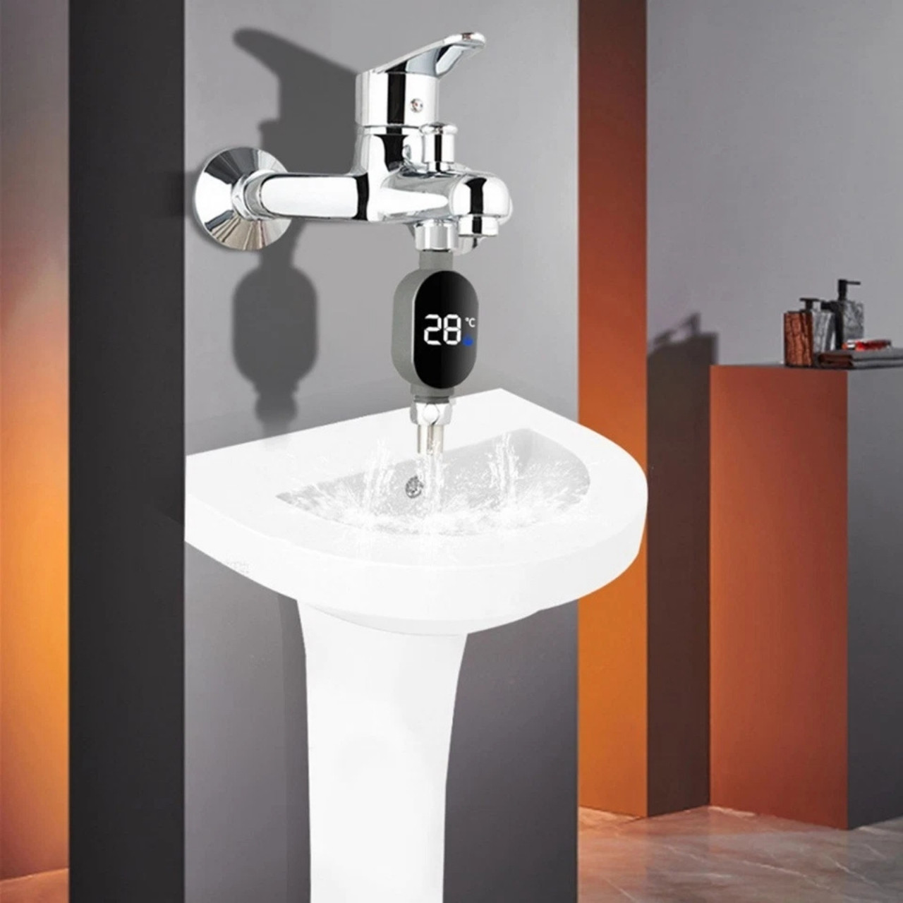ThermFlow, az intelligens LED zuhanyhőmérő - Image 3
