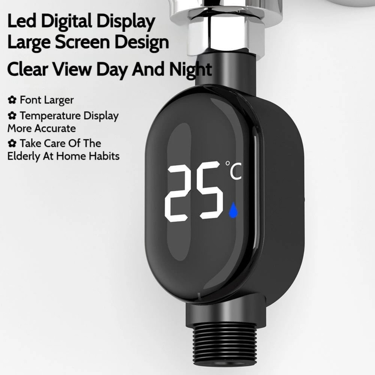 ThermFlow, az intelligens LED zuhanyhőmérő - Image 9