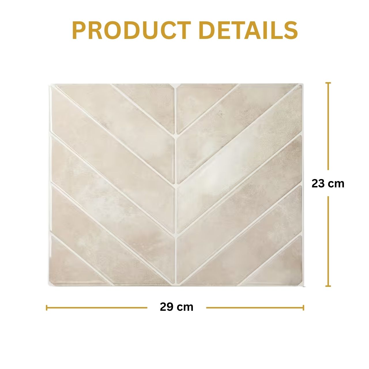 Öntapadós 3D falicsempék, TileStickers - Image 2