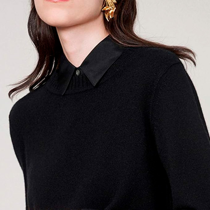 TopCollar, női ing gallér (fekete és fehér) - Image 7