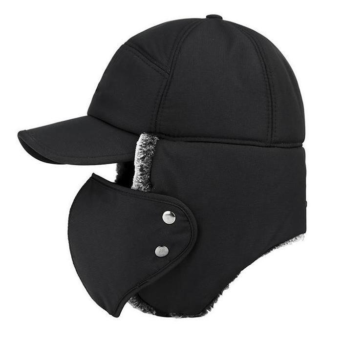 WarmCap, egy téli fej- és arcvédő sapka, amely védi a fület, az állát és a fejünket - Image 2
