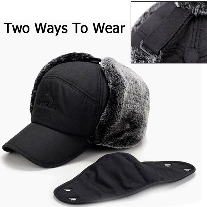 WarmCap, egy téli fej- és arcvédő sapka, amely védi a fület, az állát és a fejünket - Image 9