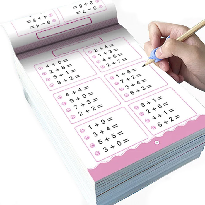 WorkBookMath, munkafüzet összeadáshoz és kivonáshoz 100-ig - Image 3