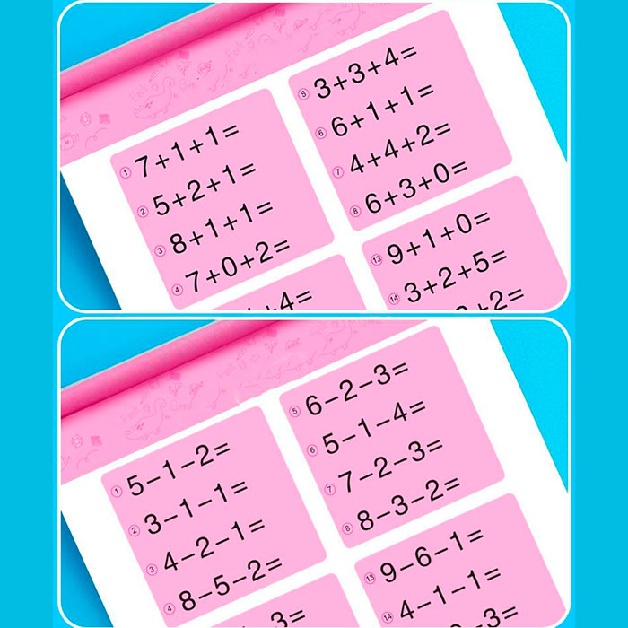 WorkBookMath, munkafüzet összeadáshoz és kivonáshoz 100-ig - Image 5