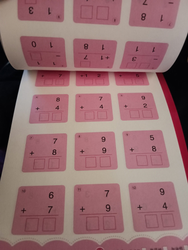 WorkBookMath, munkafüzet összeadáshoz és kivonáshoz 100-ig - Image 10